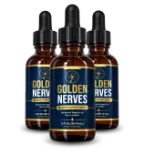 Three bottles of Golden Nerves