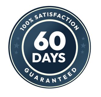 60-day satisfaction guarantee